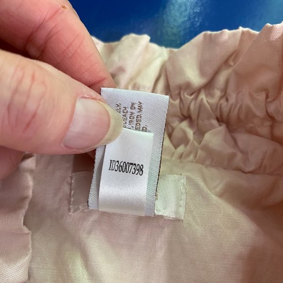 CHICO'S Pale Pink Gathered Full Zip Jacket  S/4 - Picture 9 of 16